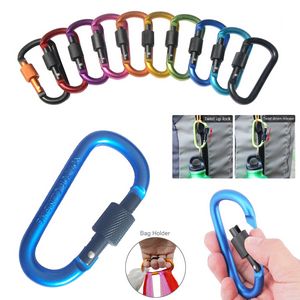 Reliable Aluminum Carabiner With Screw Lock For Secure Attachment 18