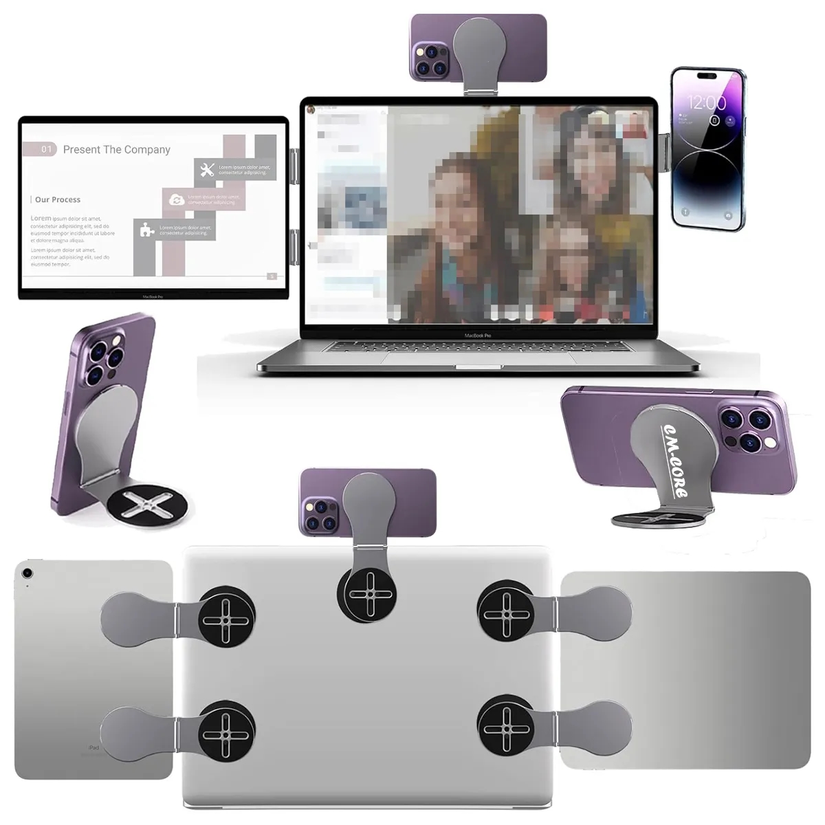 Mount Laptop Expansion Bracket phone holder 1