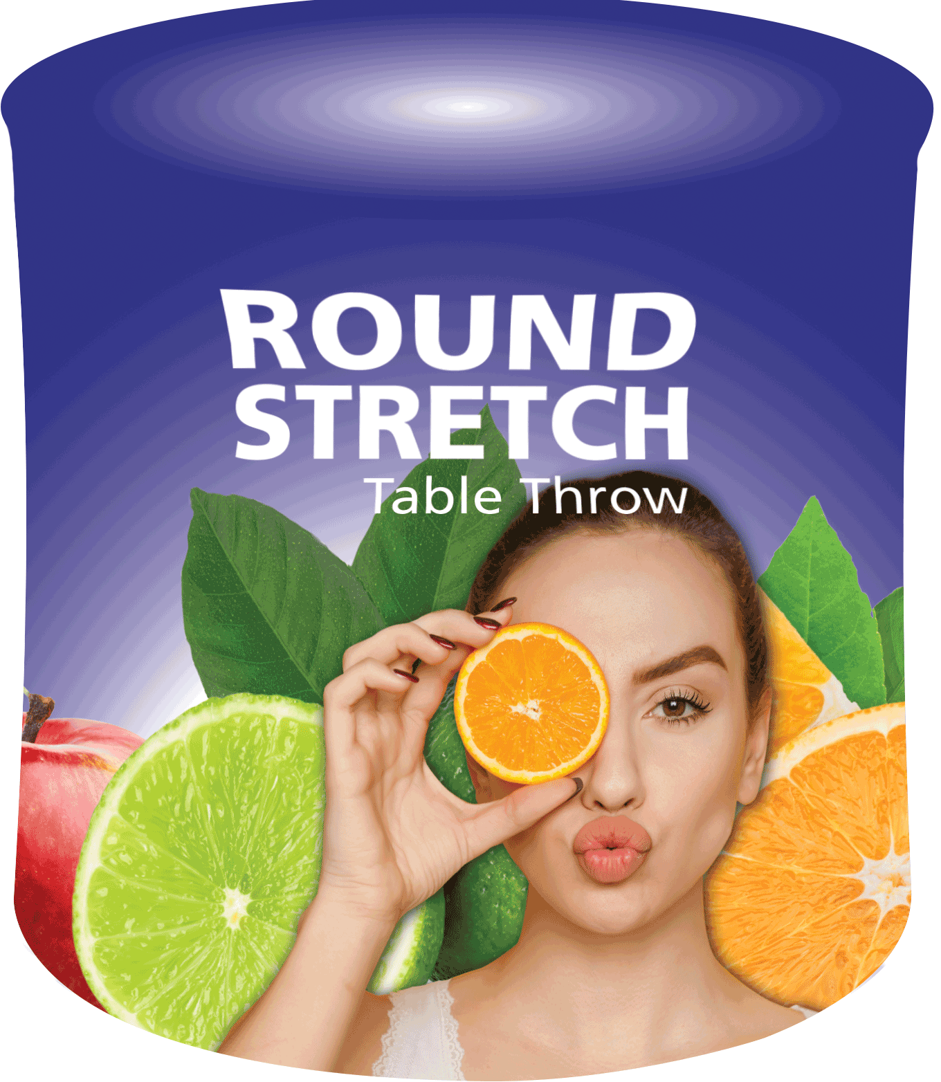 30" Stretch Round Table Throw (30" diameter)