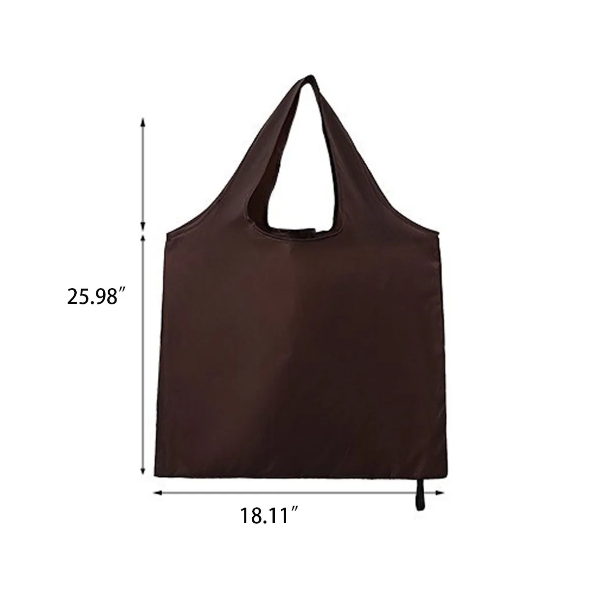Extra Large Foldable Grocery Tote Reusable Shopping Bag, custom tote bag with logo imprint 2