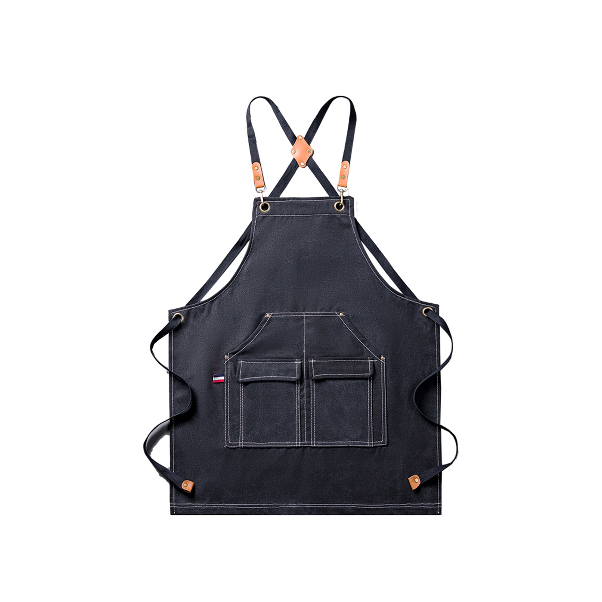 Unisex Cotton Bib Apron 26" x 26" 1