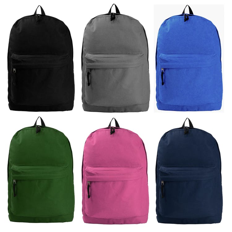 18" Basic Backpacks - 6 Colors 2