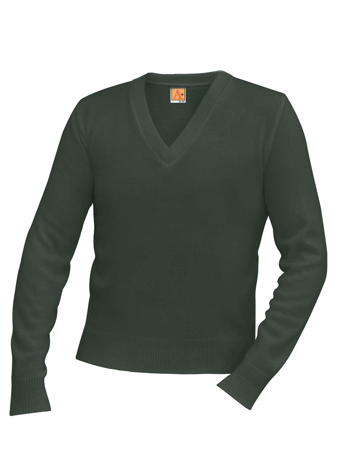 A+ Uniforms - Unisex Jersey V-Neck Long-Sleeve Pullover Sweatshirt 7