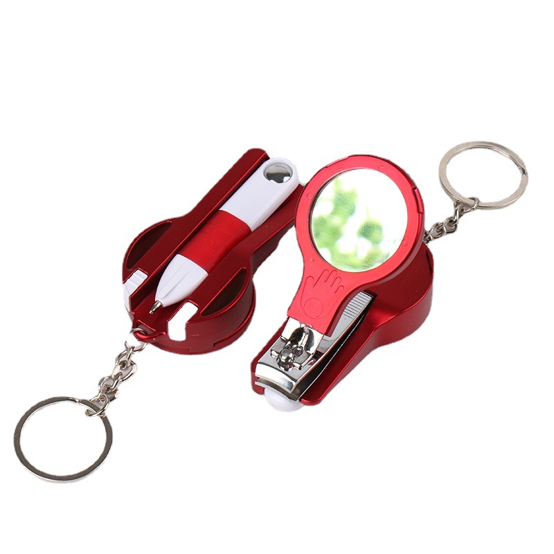 Multifunctional Pen with Nail Clipper and Mirror 2