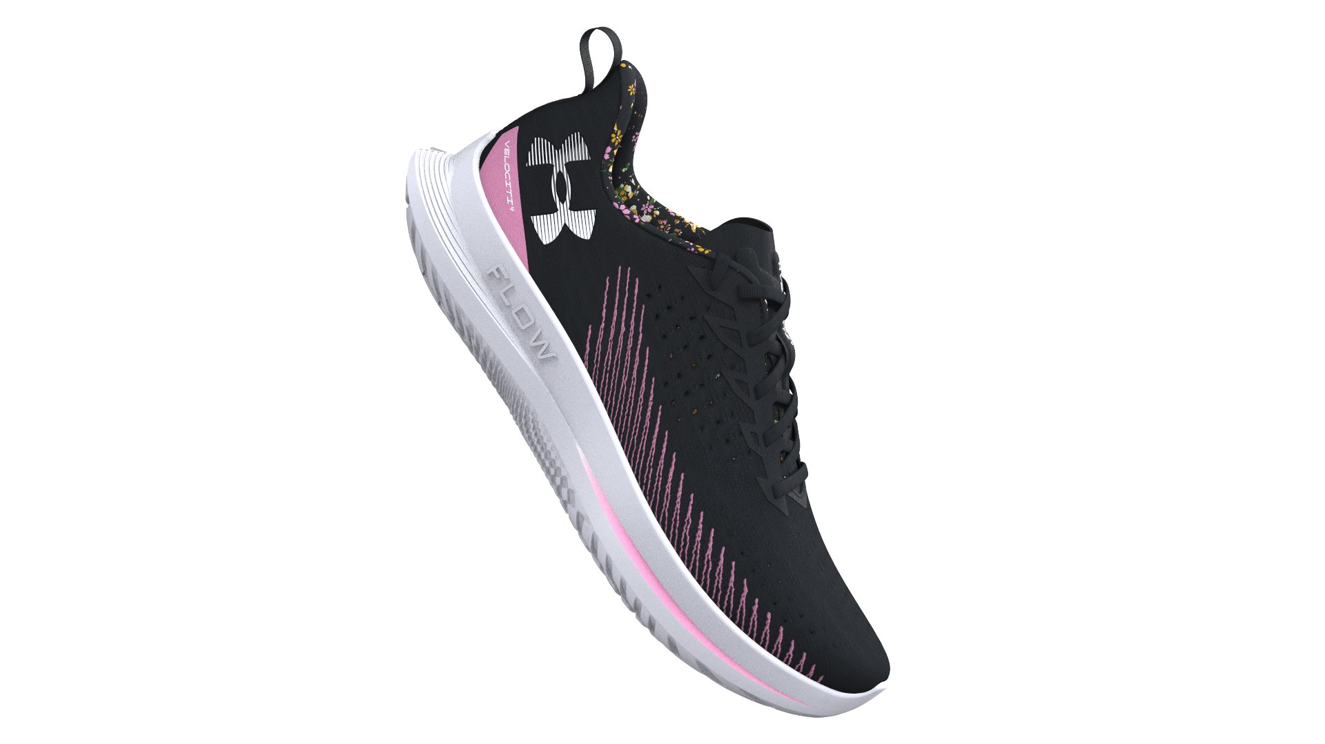 UA Velociti 4 Floral Women's Running Shoes 2