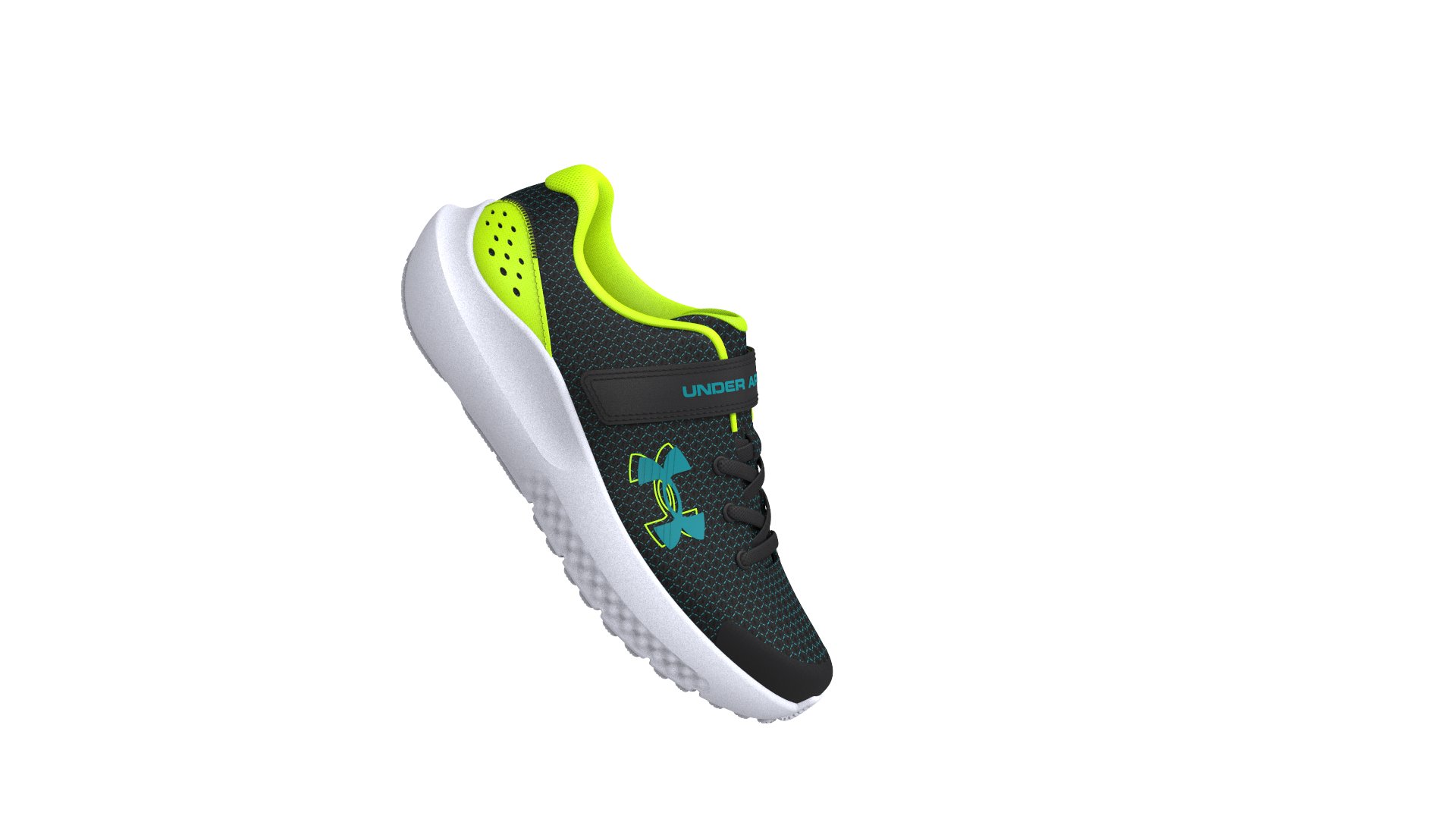 UA Surge 4 Boys' Pre-School Running Shoes 3