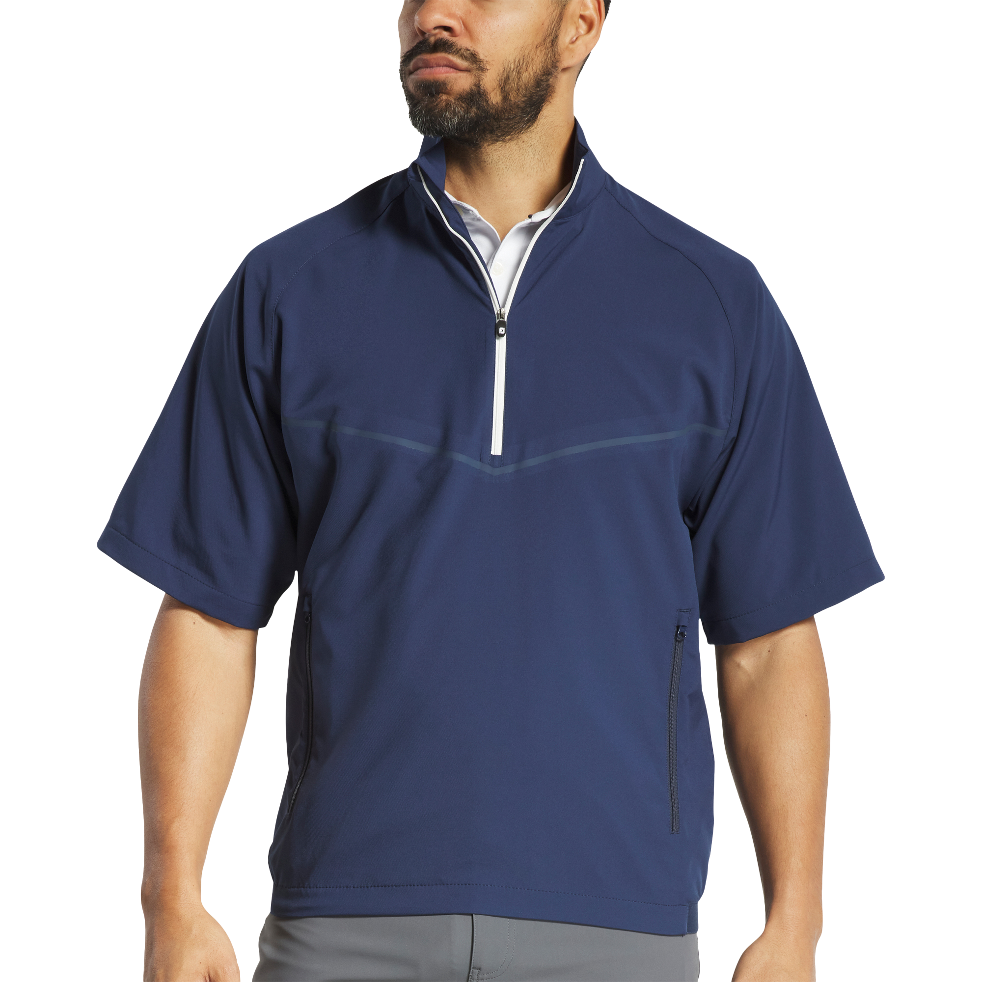 FootJoy Men's Short Sleeve Zephyr Windshirt 15