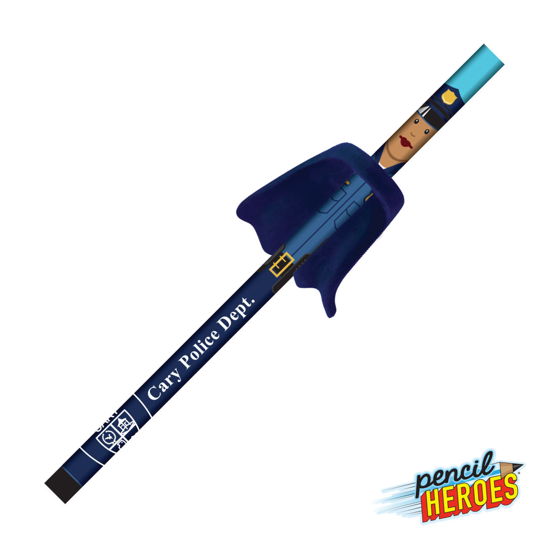 Pencil Heroes® Hometown Series Female w/Cape 10