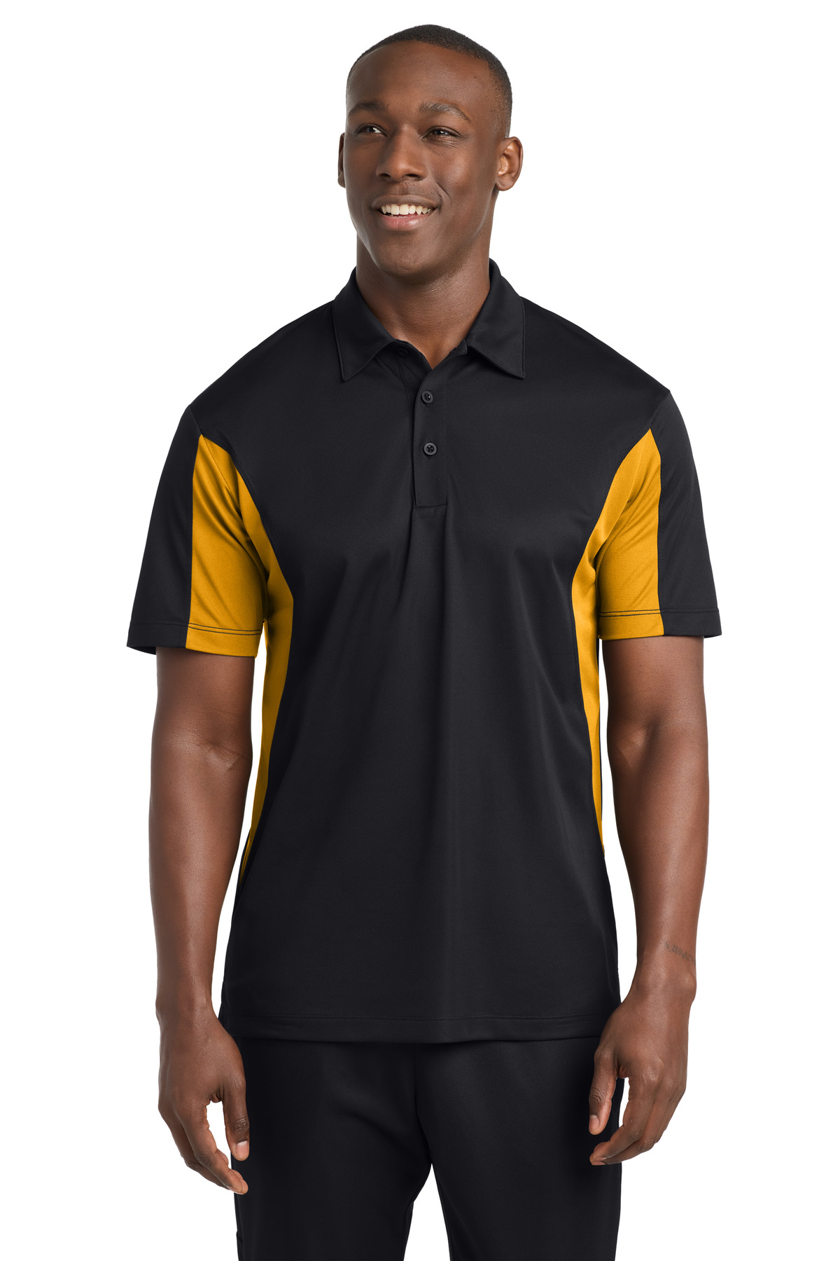 Sport-Tek Side Blocked Micropique Sport-Wick Polo. ST655 61