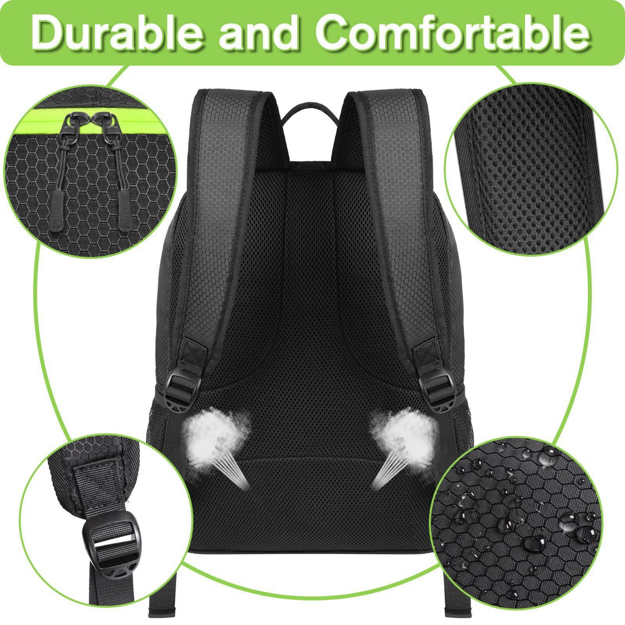 Soccer Backpack With Ball Compartment 9