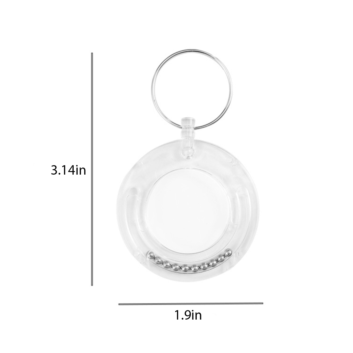 Magic Coin Keychain 6