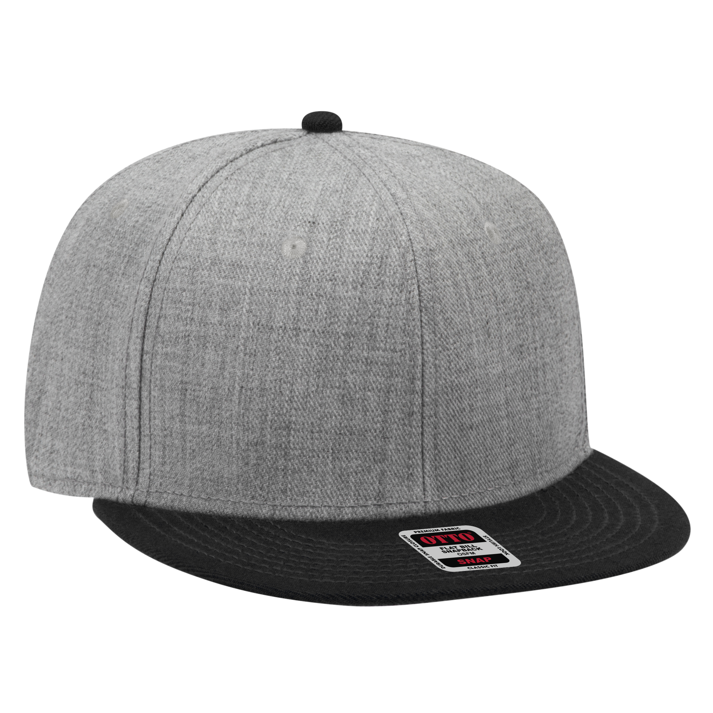 OTTO CAP® OTTO SNAP 6 Panel Pro Style Snapback Hat 16
