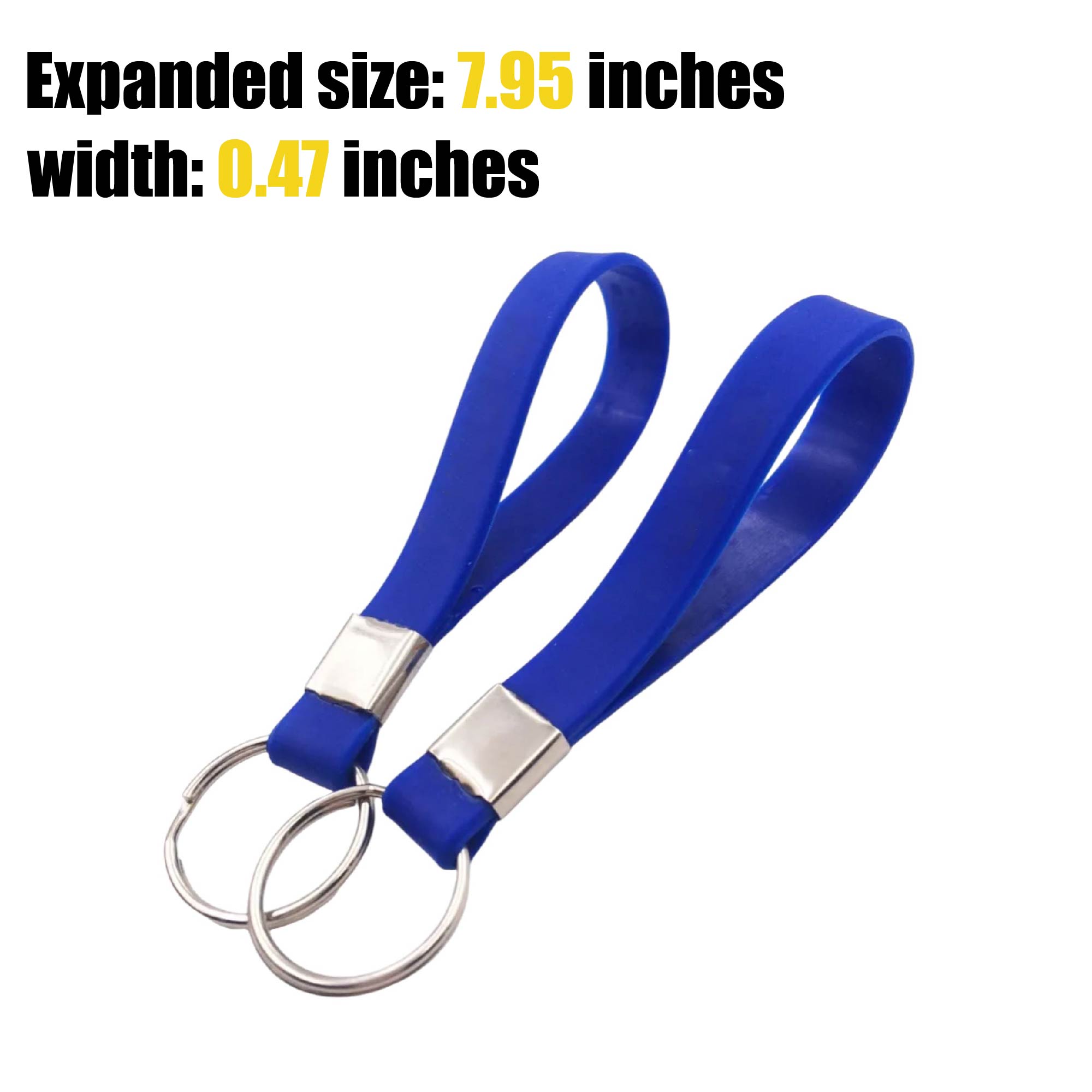 Silicone Wristband Keyring 4