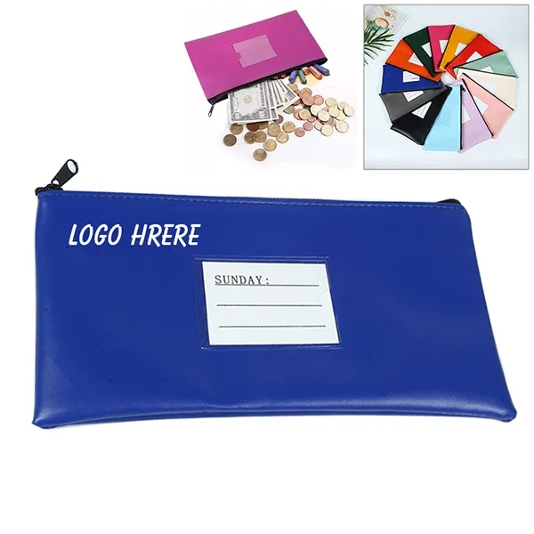 Pu Money Bag With zipper 9