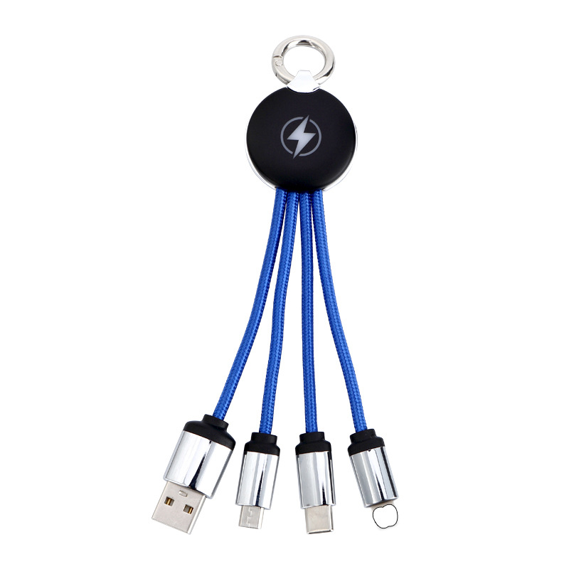 3 in1 USB Charging Cable w/LED Backlight LOGO 5
