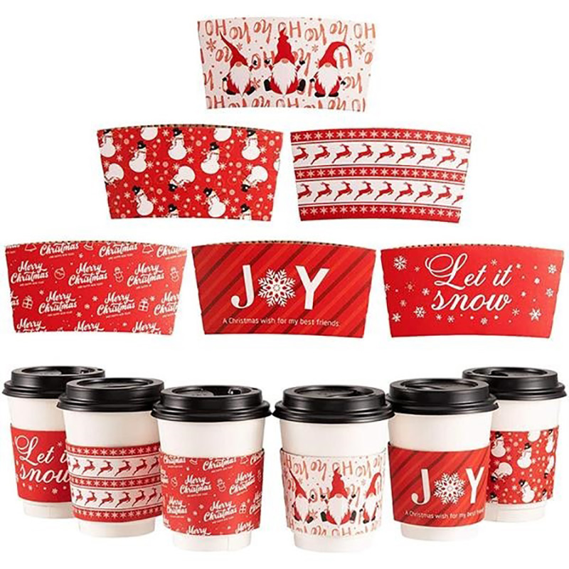 Christmas Coffee Tea Cup Sleeves