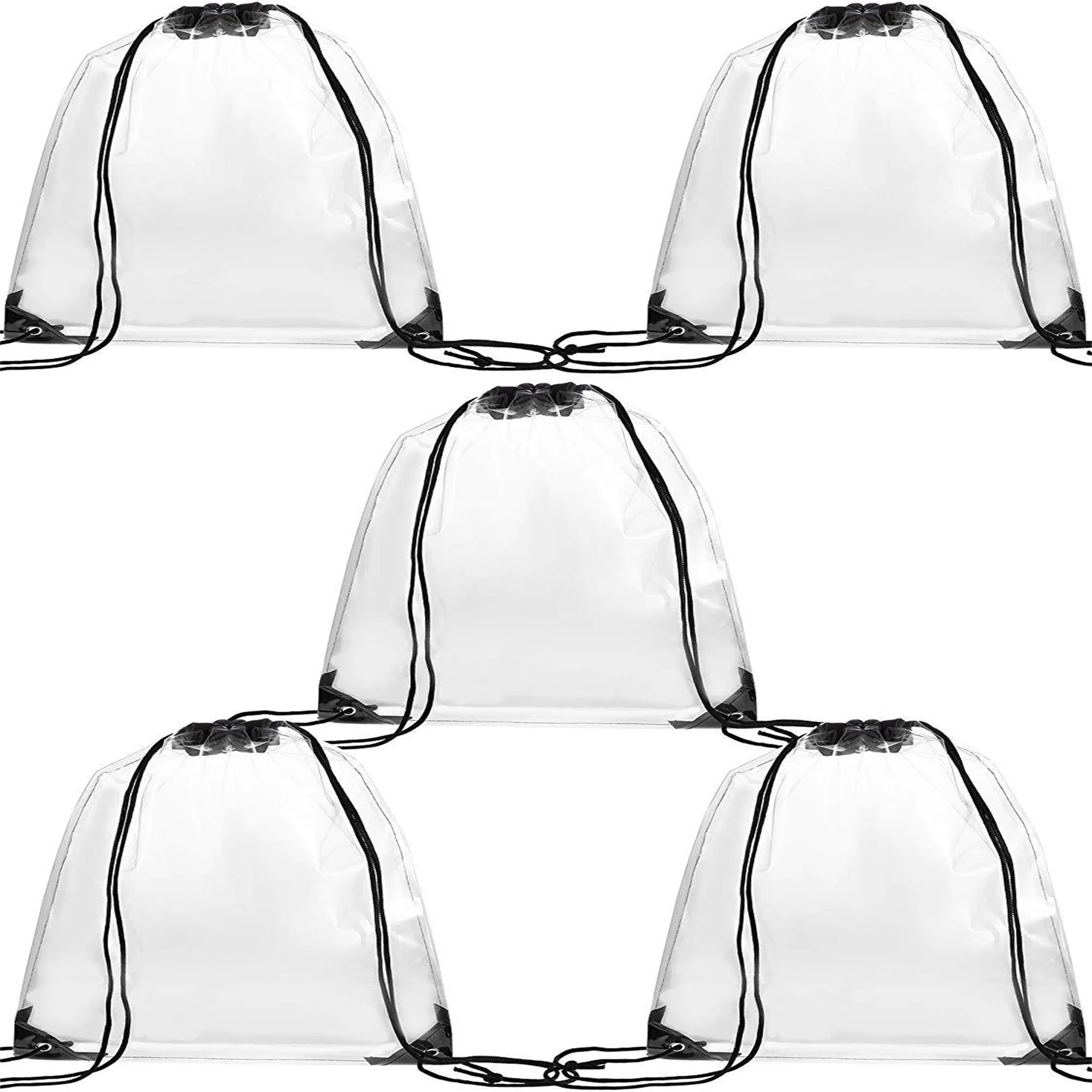 Clear Pvc Bag with Drawstring 3