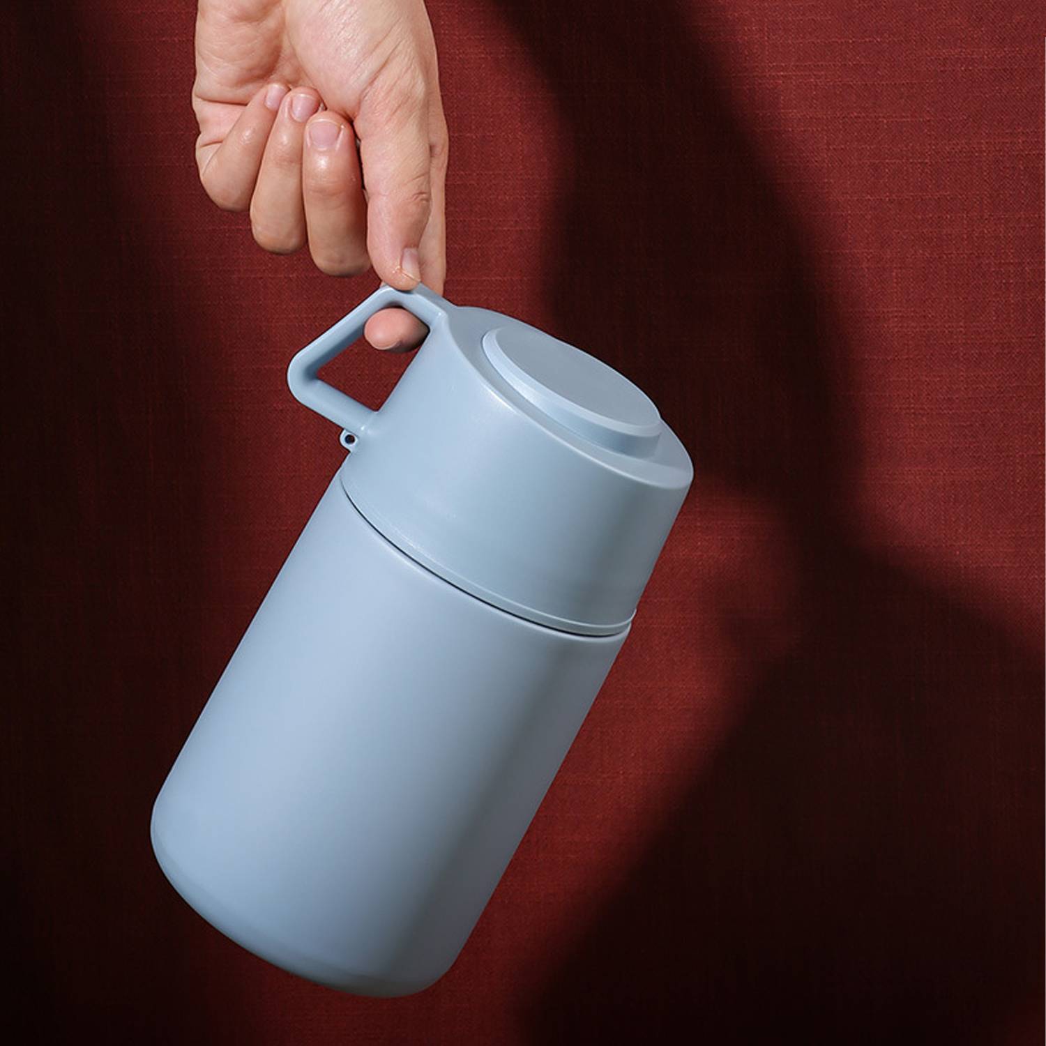 25oz Stainless Steel Insulated Food Jar w/ Spoon 10