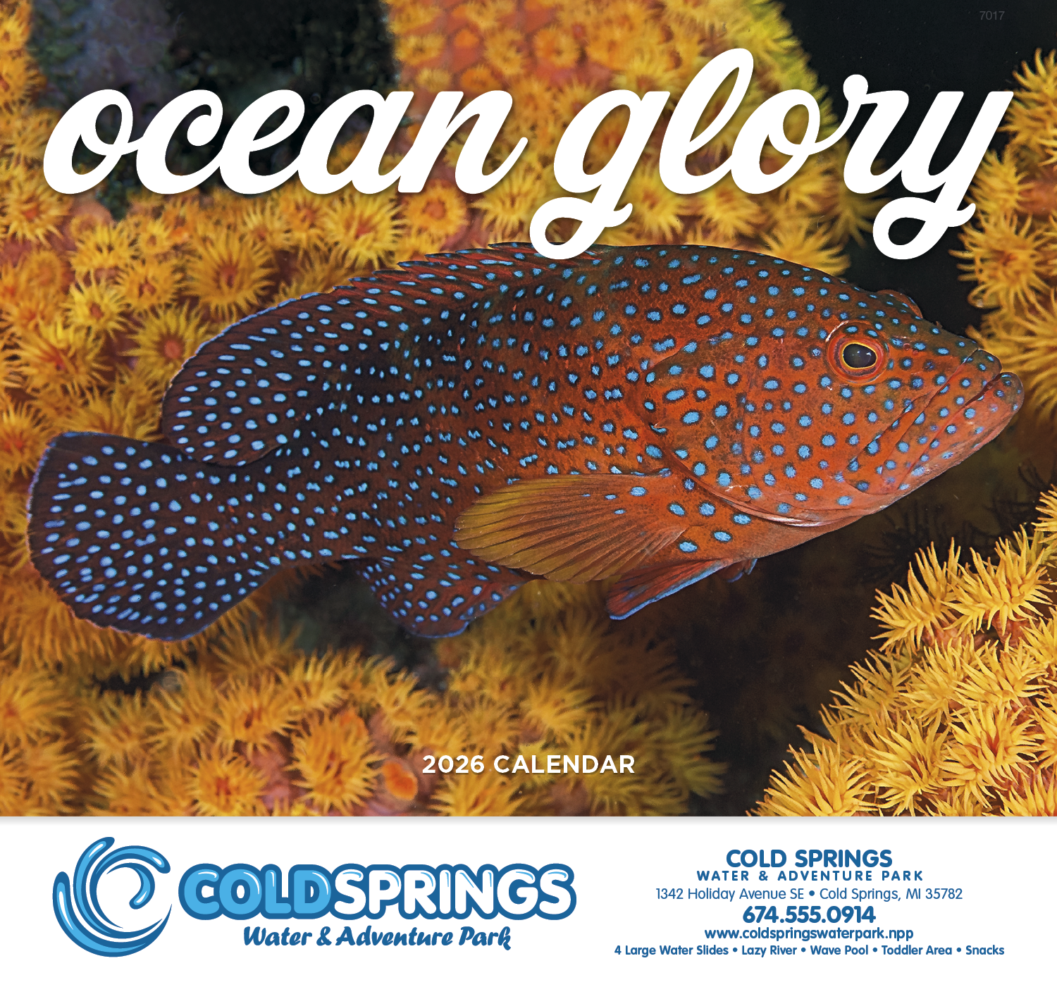 Good Value™ Ocean Glory - Stapled Calendar 15
