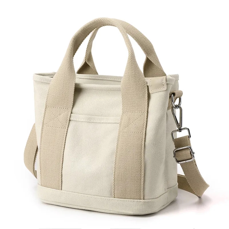 Canvas Crossbody Tote Bag 3
