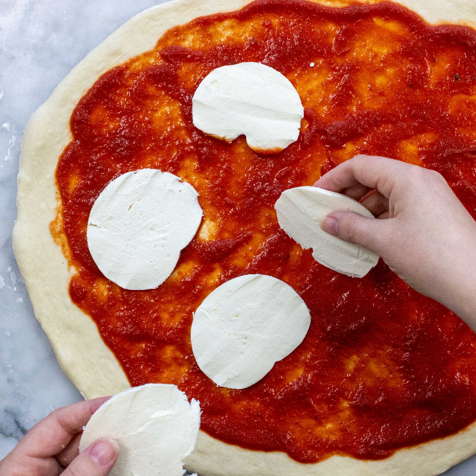 FarmSteady Margherita Pizza DIY & Board Gift Set 6