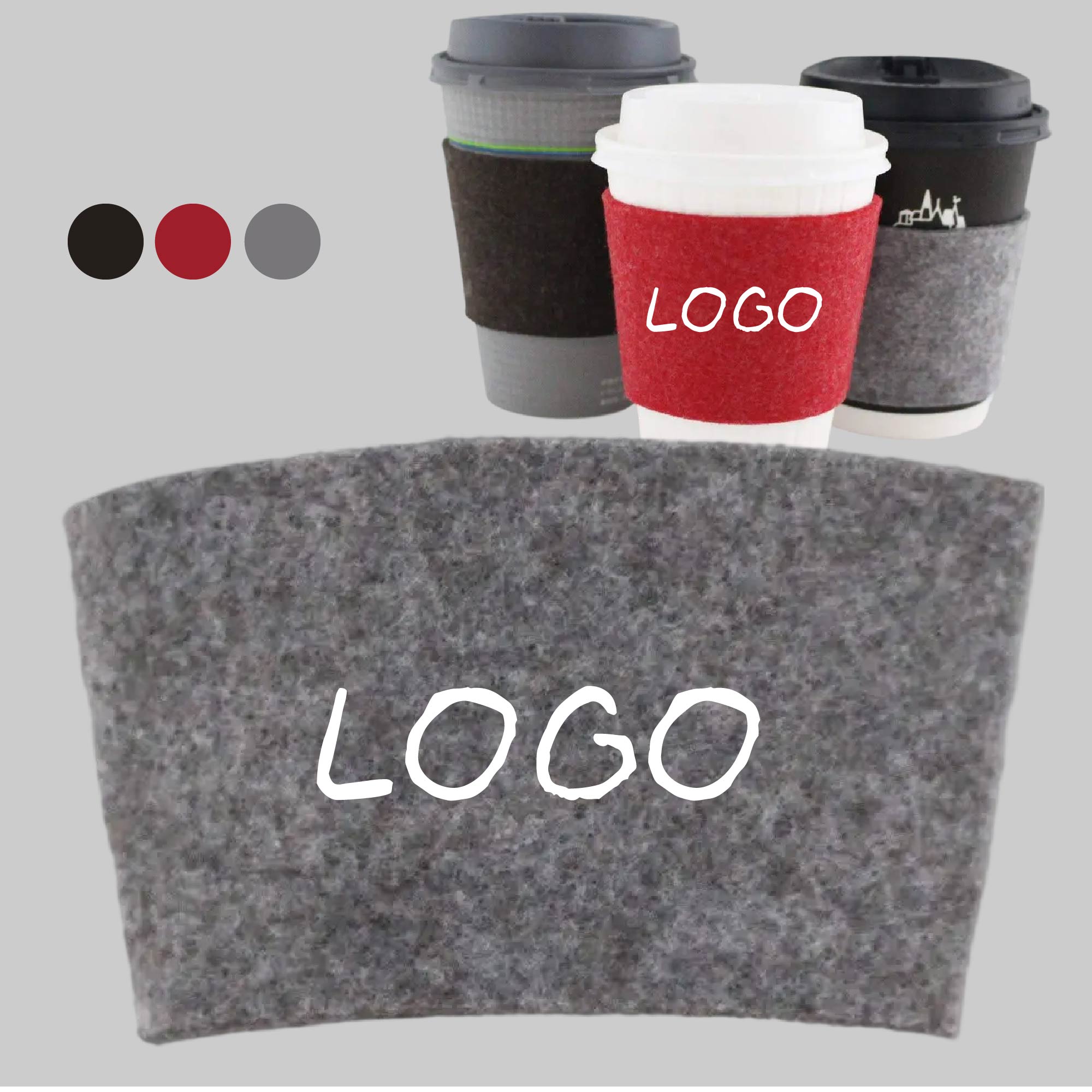 Recycled Felt Cup Sleeve 2