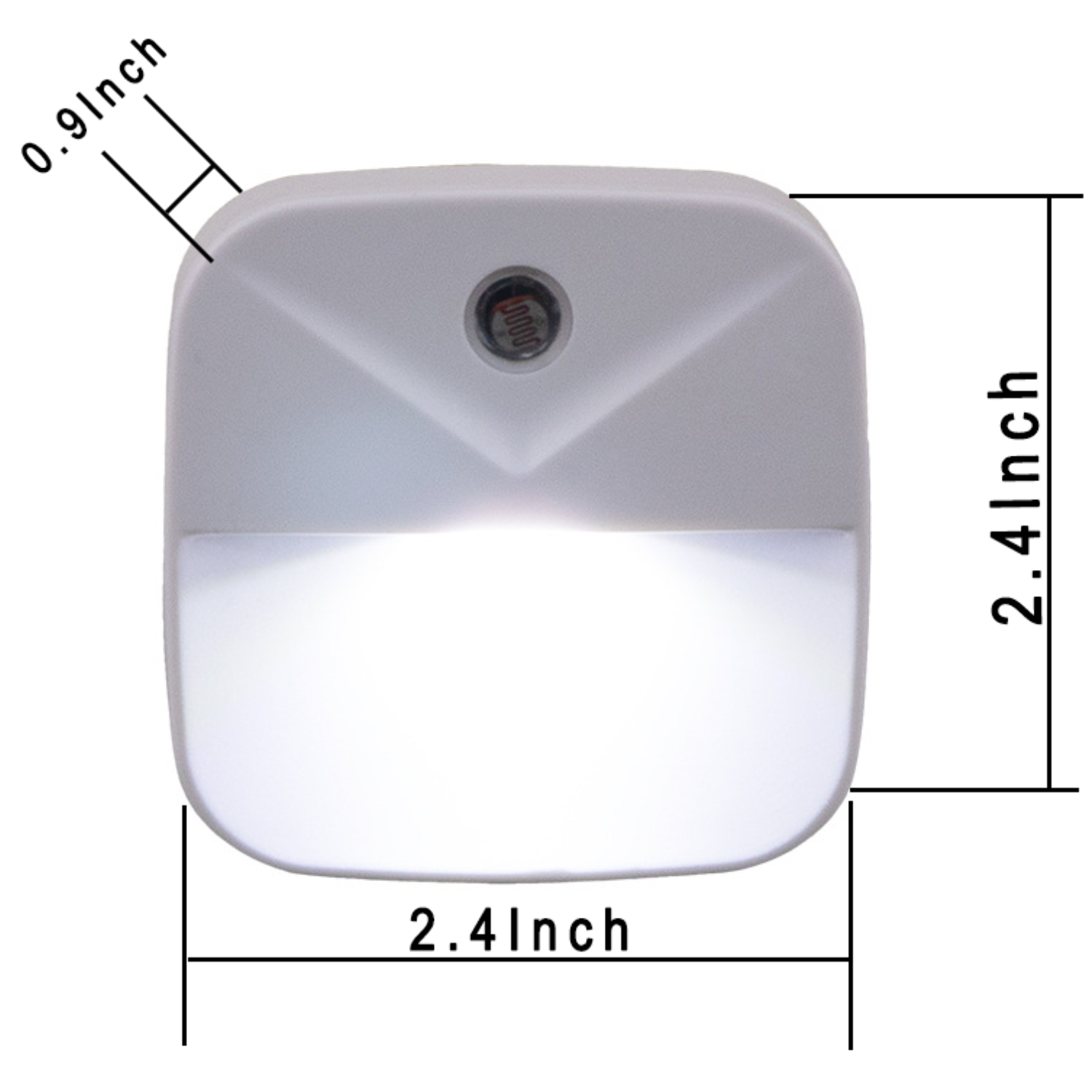 LED Plug-in Auto Sensor Night Light 5