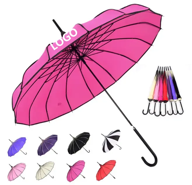 42" Arc Unique Style Promotional Umbrella 2