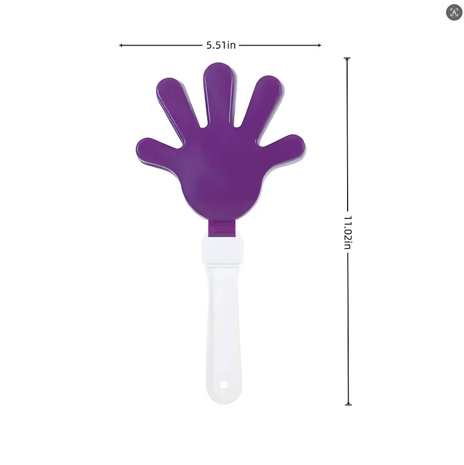 Brand New Environmental Protection Plastic Toy Clapper 7