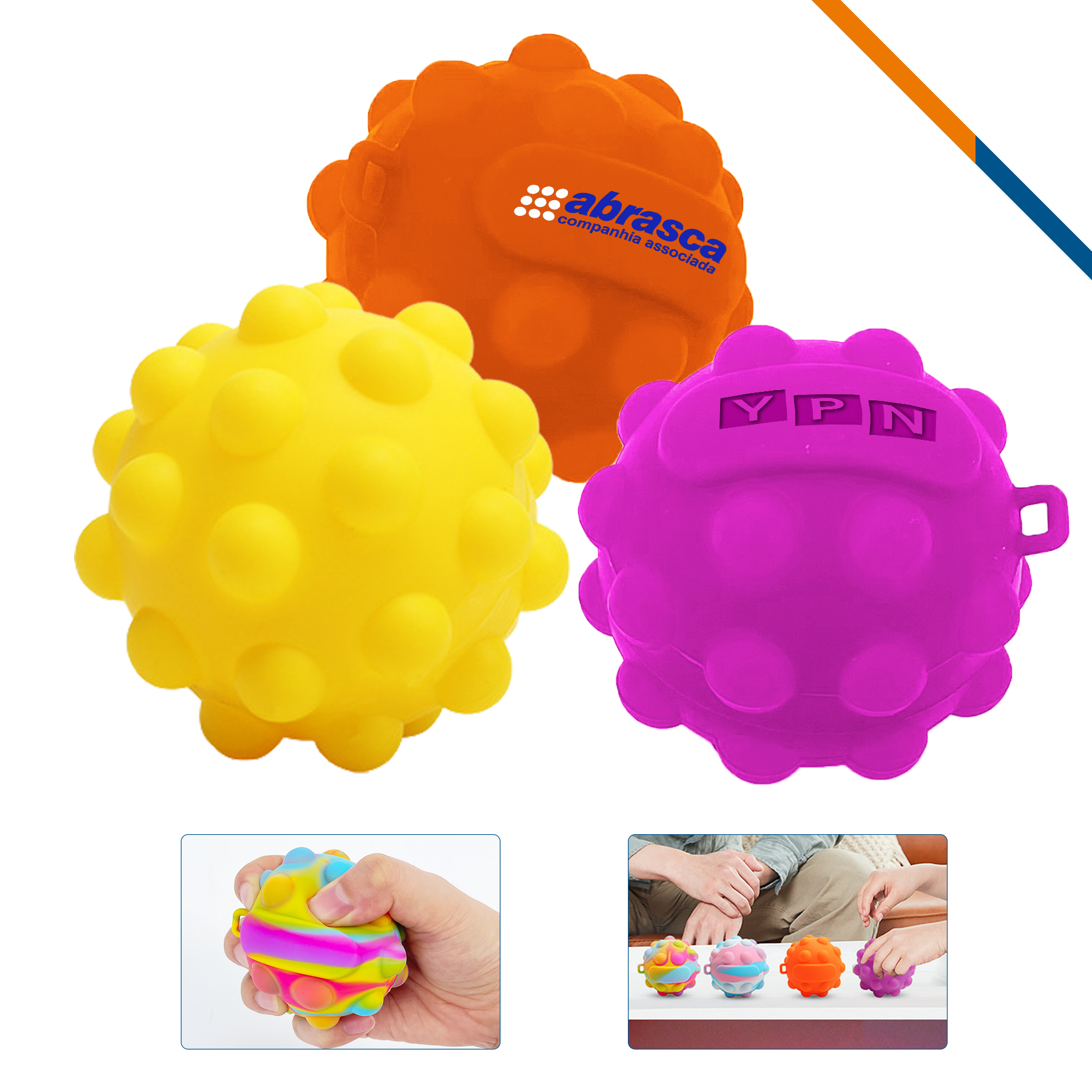Mini Pop Stress Ball 8
