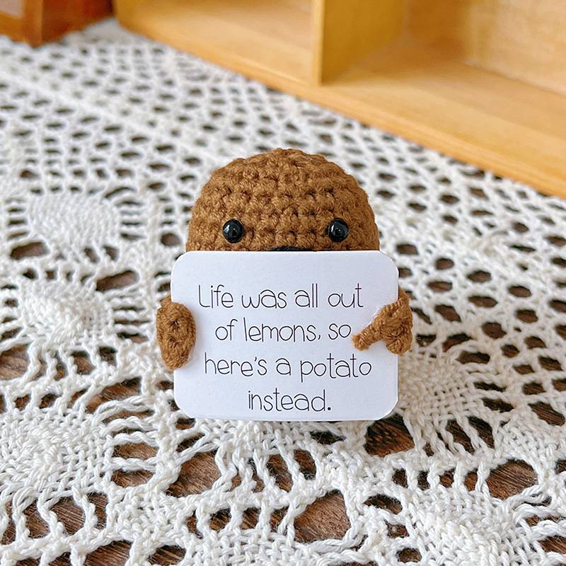 Handwoven Potato Doll 9