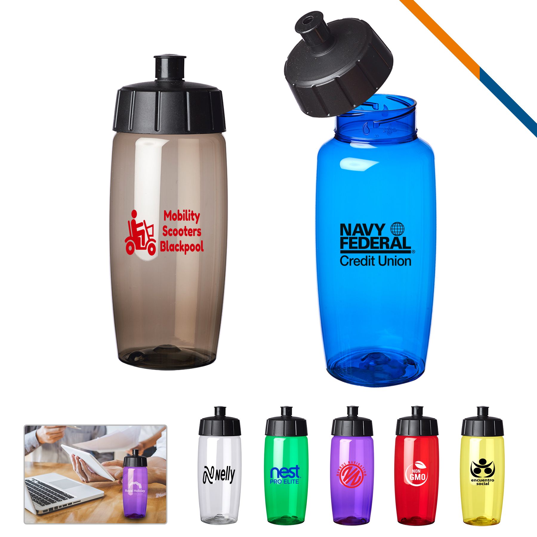 Kamon Water Bottle – 19 OZ. 2