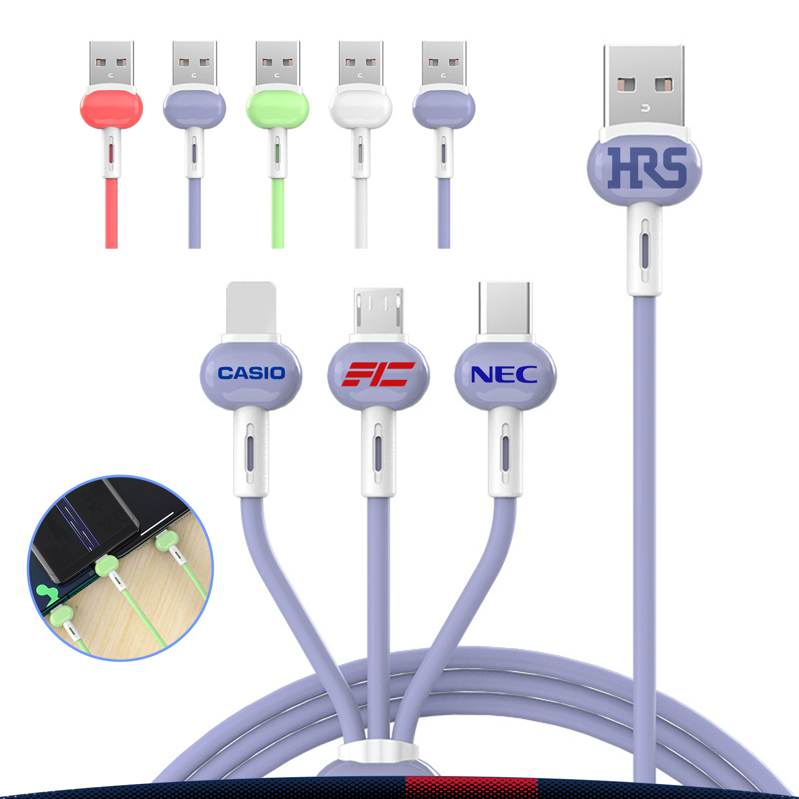 Gyro 3in1 Charging Cable 2