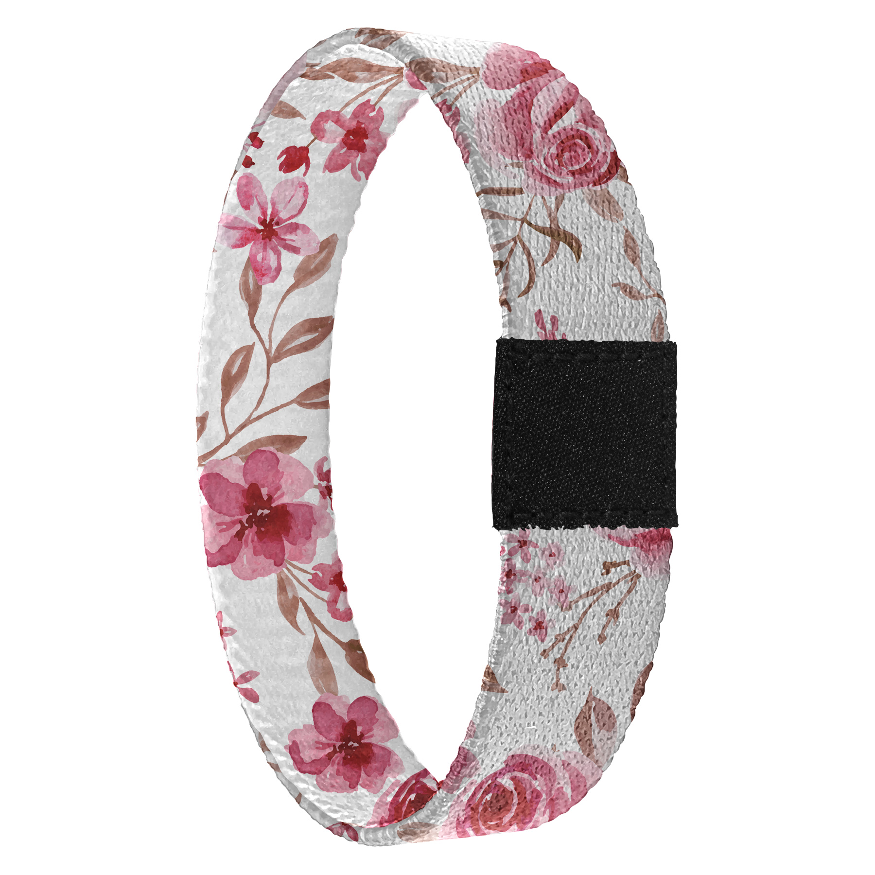 Completely Custom 5/8'' Sublimation Elastic Polyester Wristband With Woven Label 16