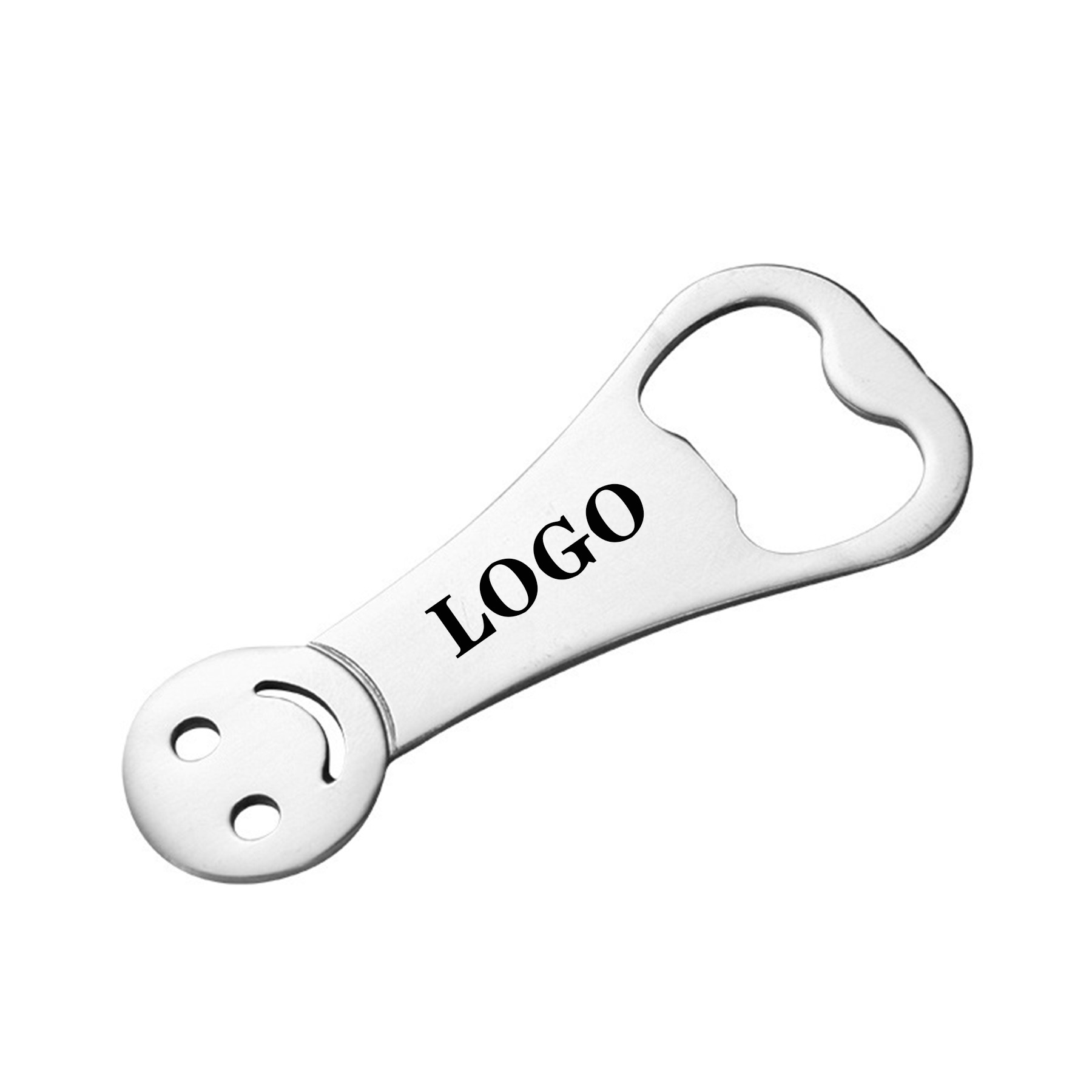 Stainless Steel Cartoon Smiley Beer Bottle Opener