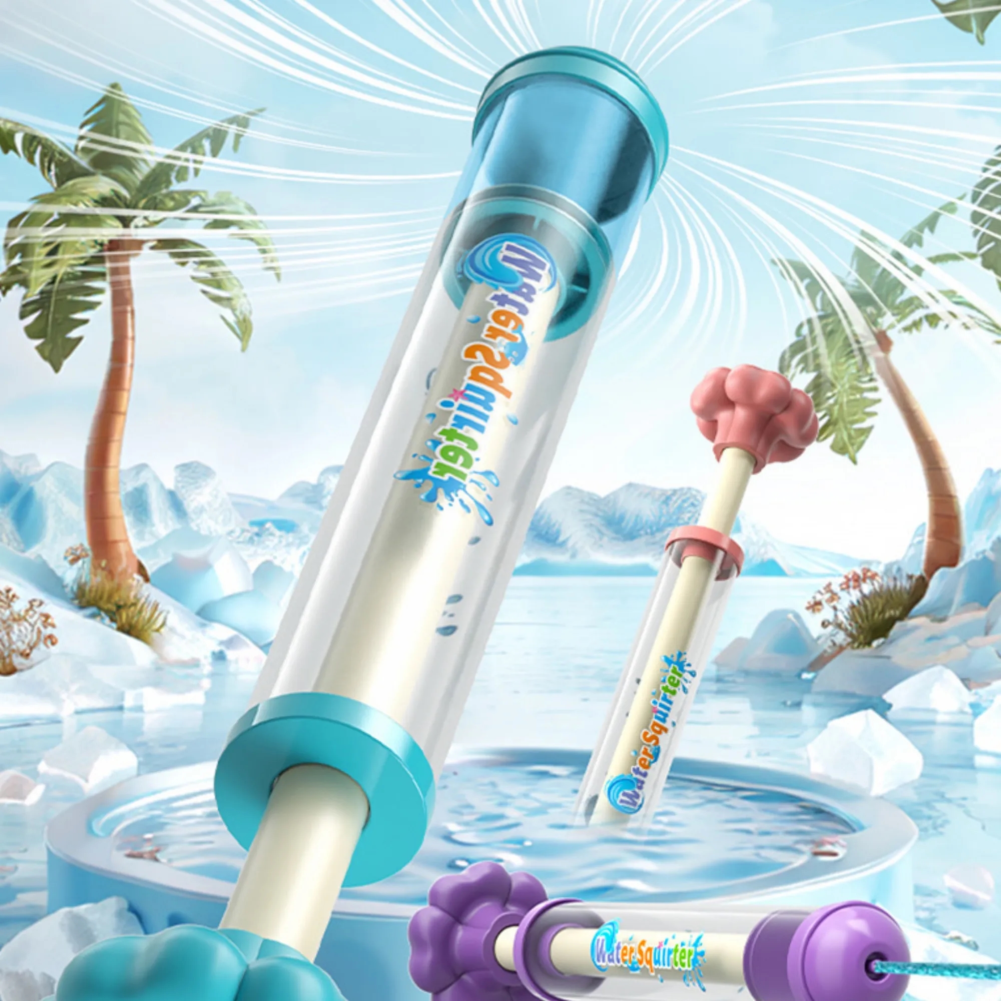 Summer Water Gun, Colorful, Promo 4