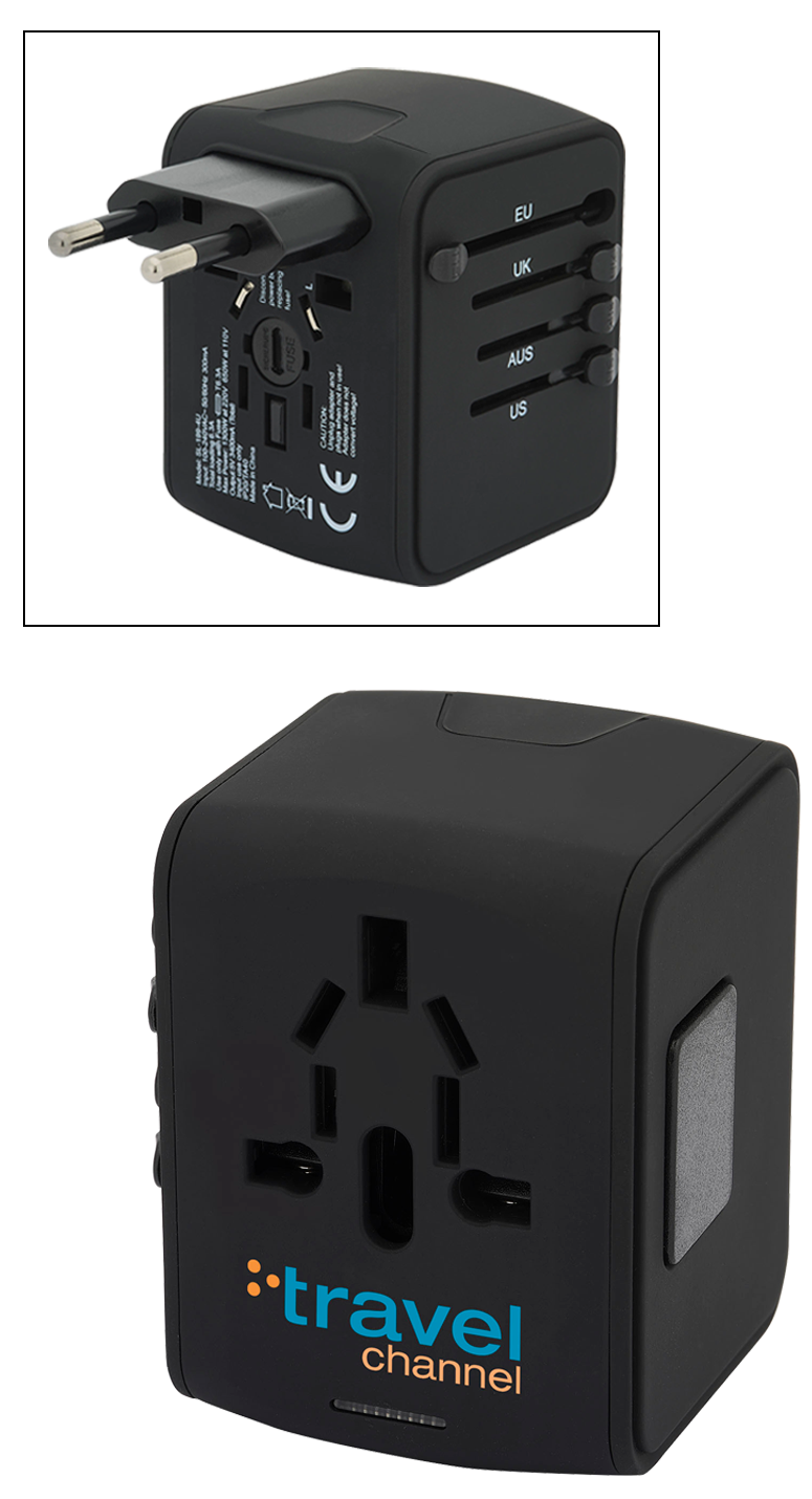 Universal Travel 4 USB Port Adapter 6