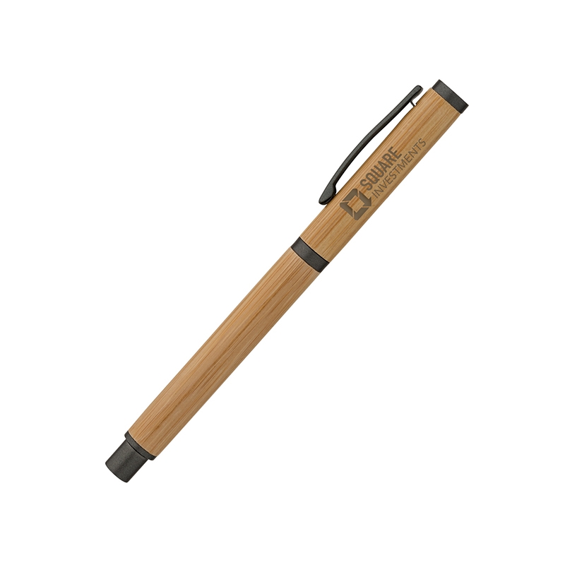 Hana Bamboo Cap-Off Ballpoint Pen 3