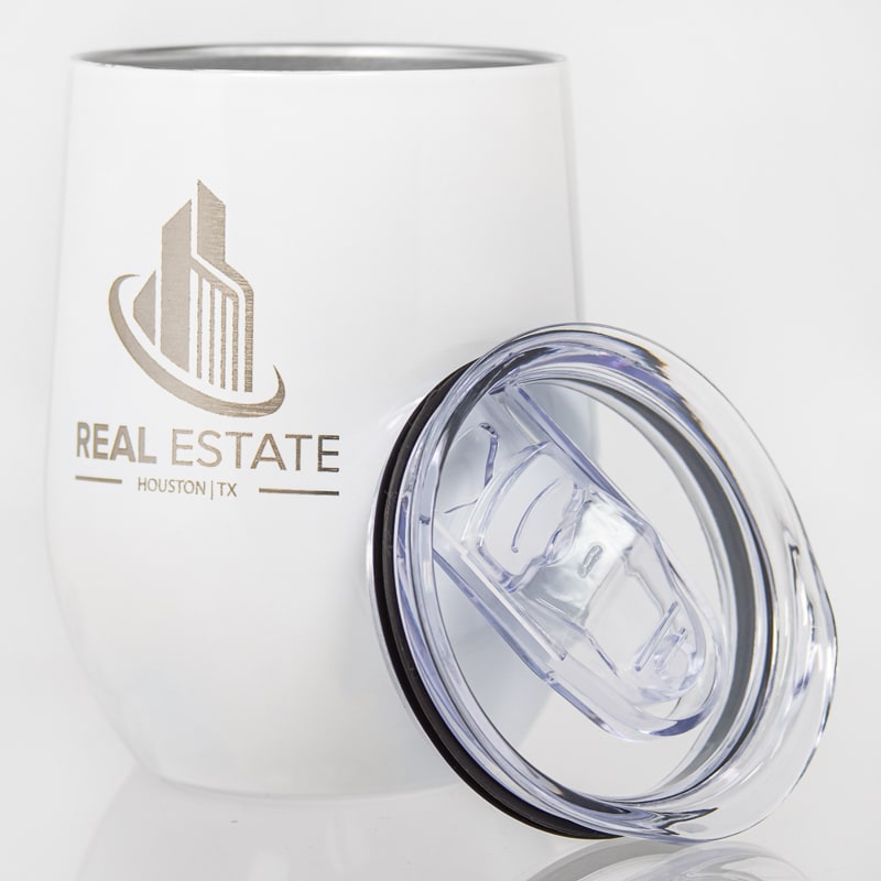 12 Oz. Custom Stainless Steel Wine Tumblers 61