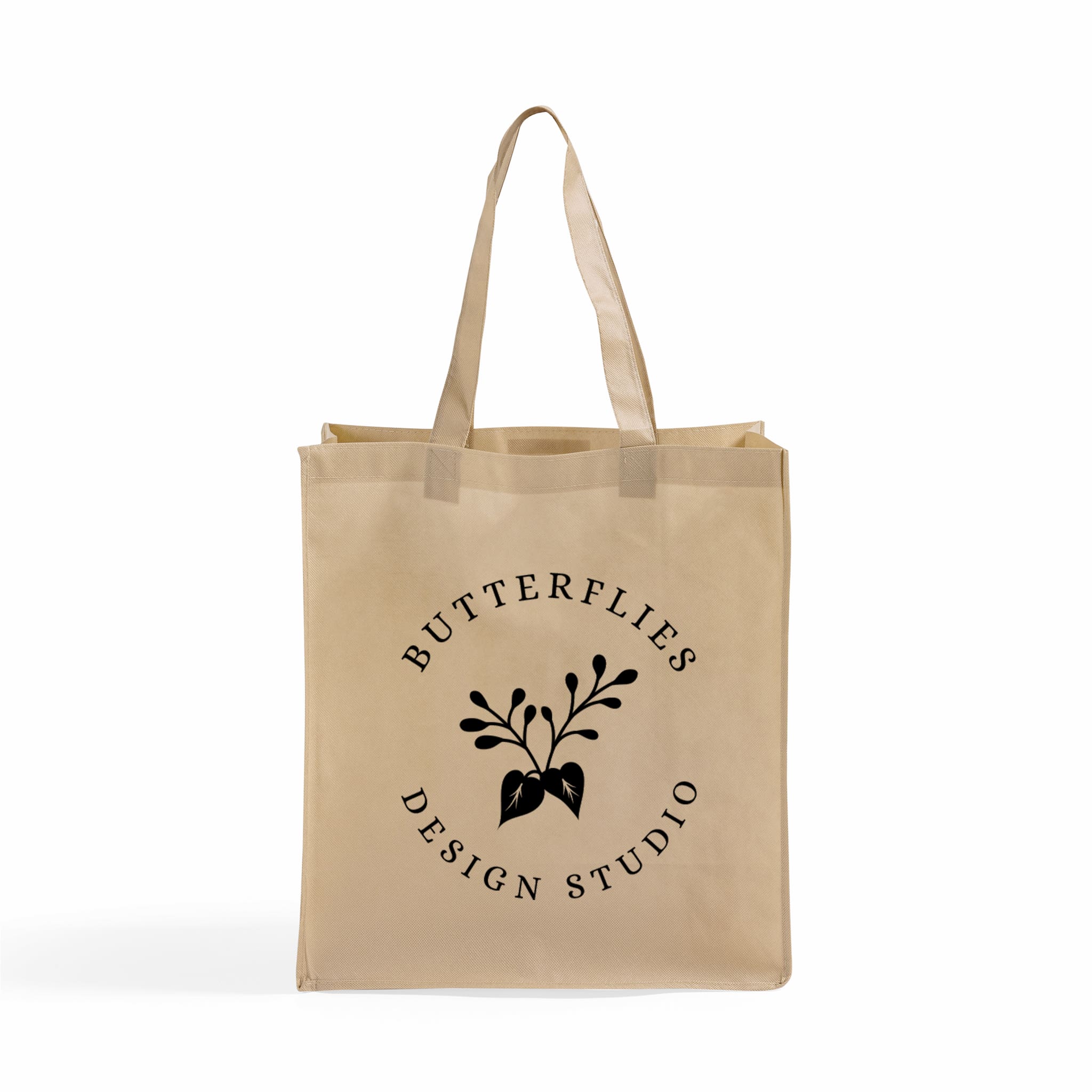 Large Square Non-Woven Tote Bag 5