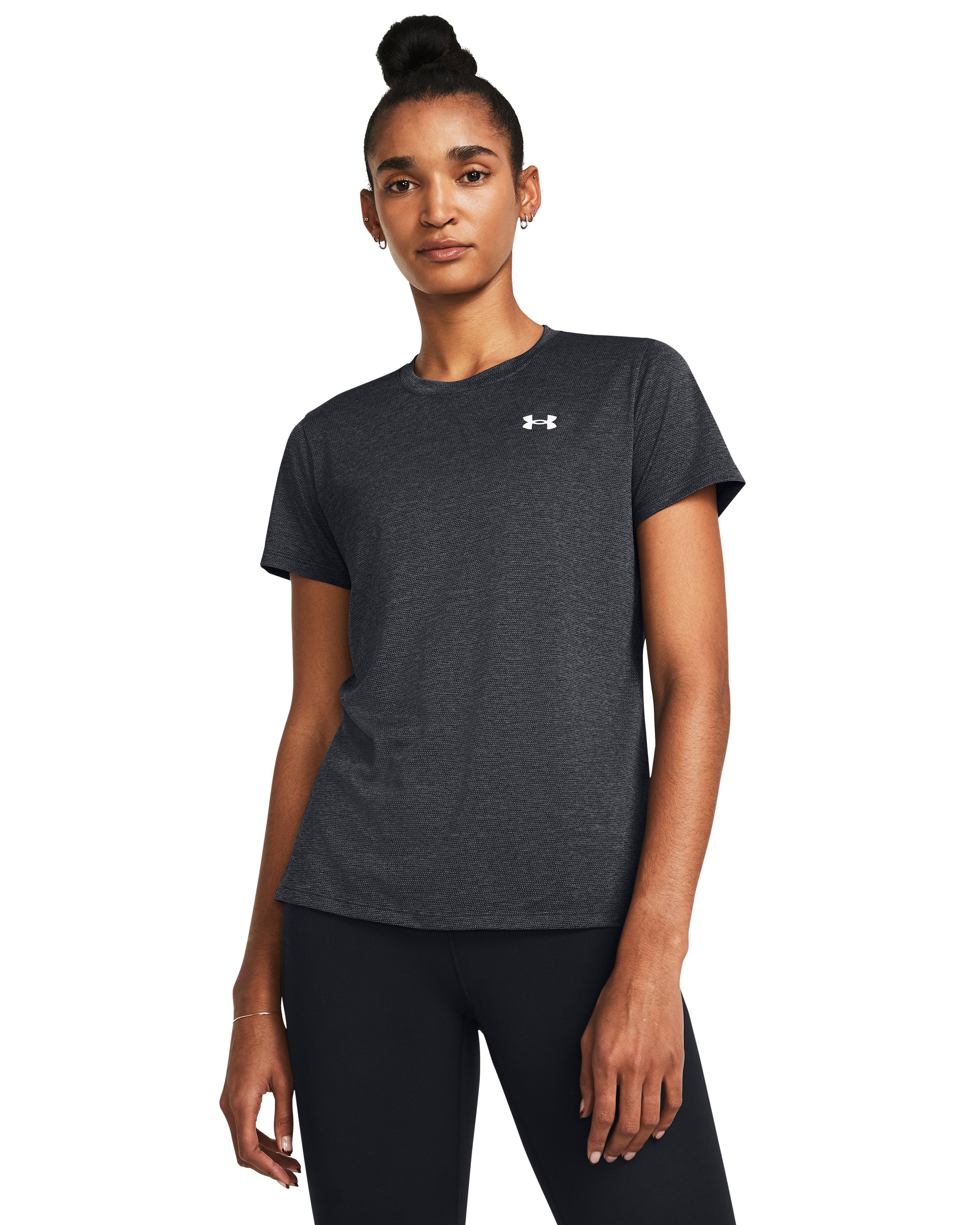 UA Tech Bubble Women's Short Sleeve 2