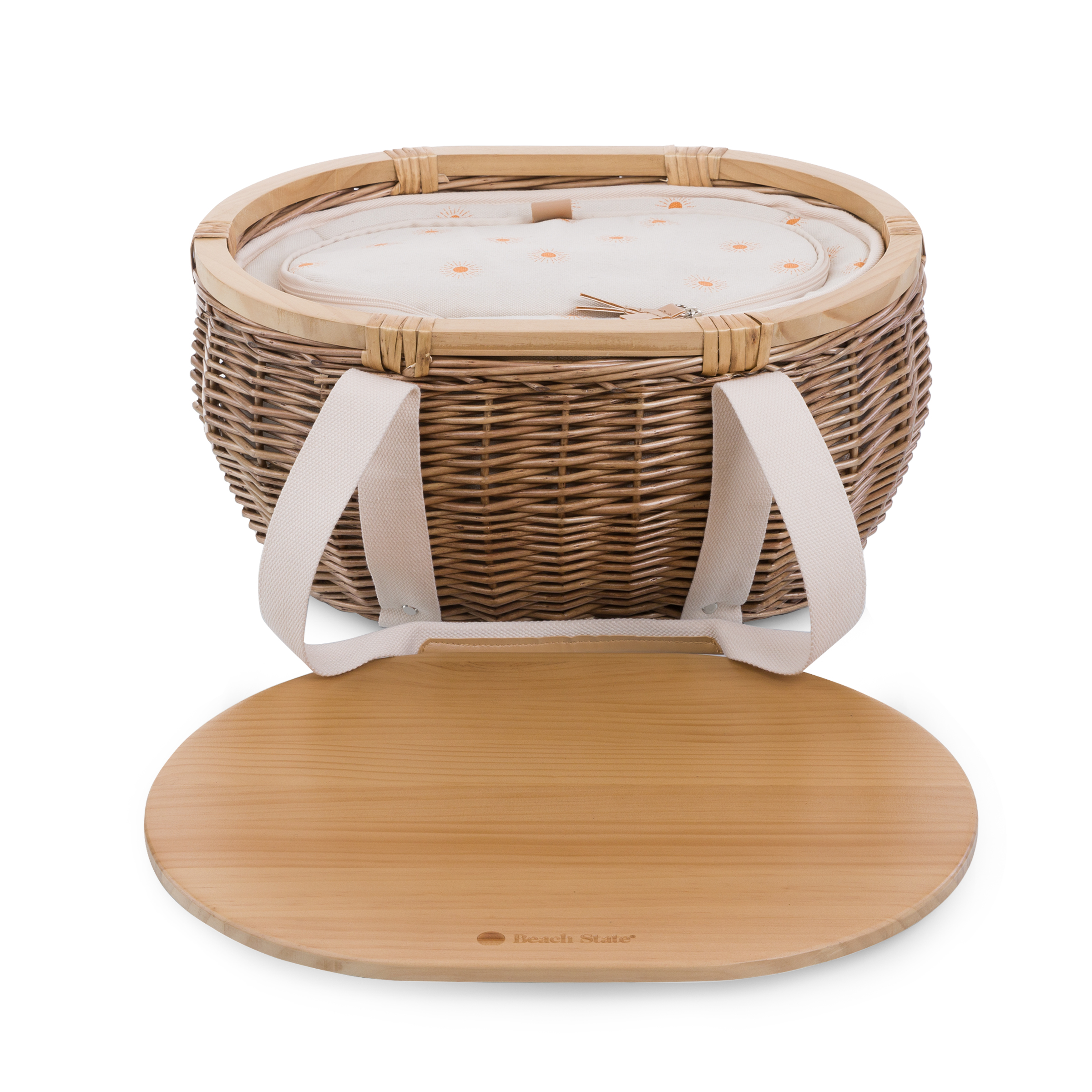 Castaway Insulated Cooler Picnic Basket 2