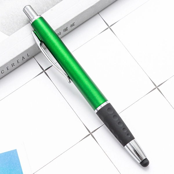 Custom Plastic Gripper Stylus Pen 4