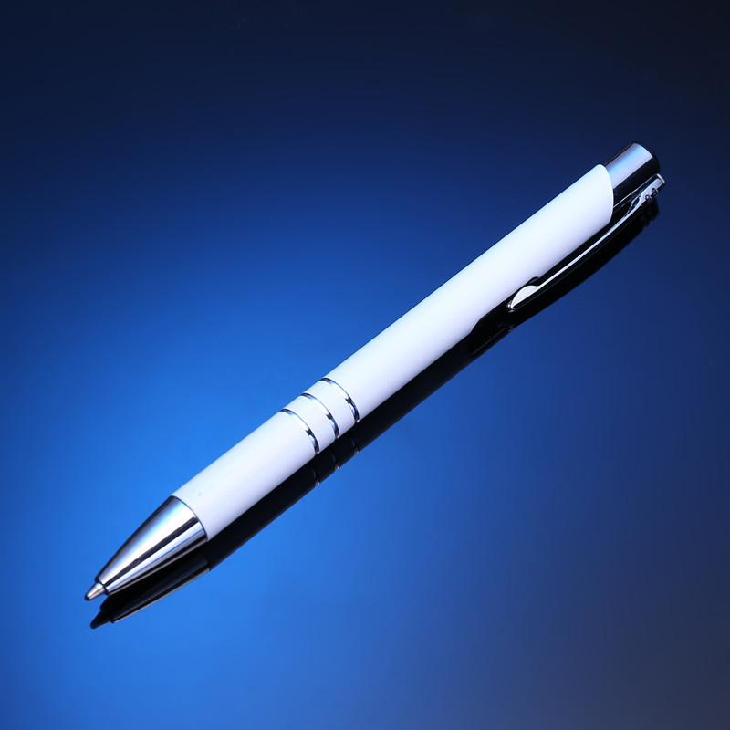 Metal Aluminum Pressing Ballpoint Pen Retractable Ballpoint Pen 5