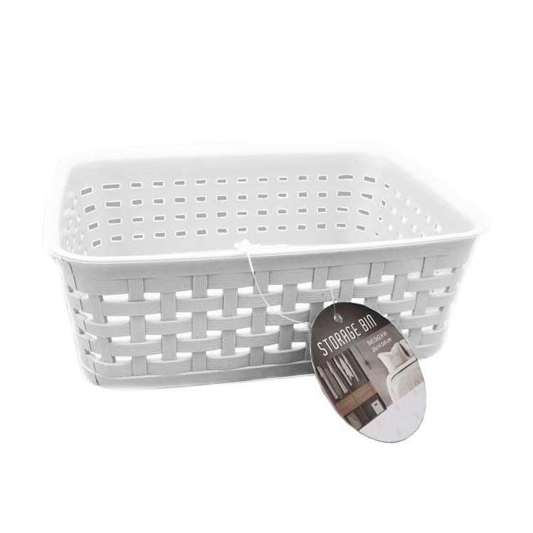 Storage Bins - White 8" x 5.5" 2