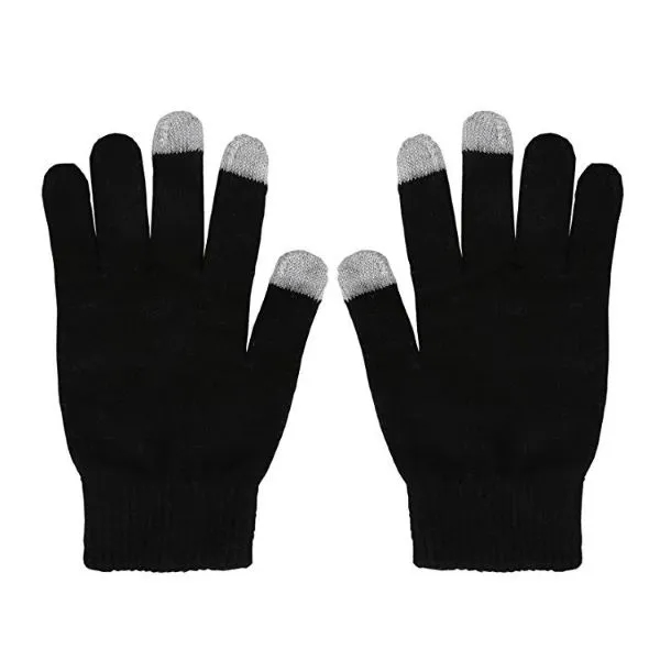 Custom Jacquard Touch Screen Gloves 2