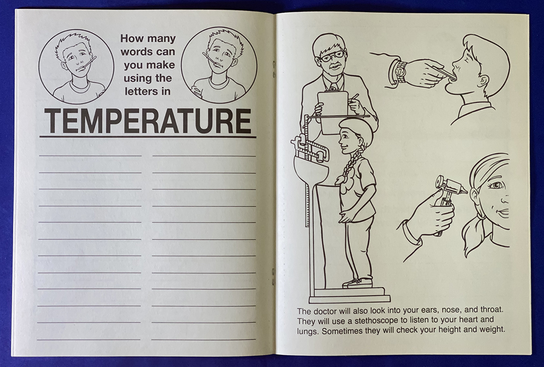 COLORING BOOK - A Trip to the Doctor's Office Coloring & Activity Book 5