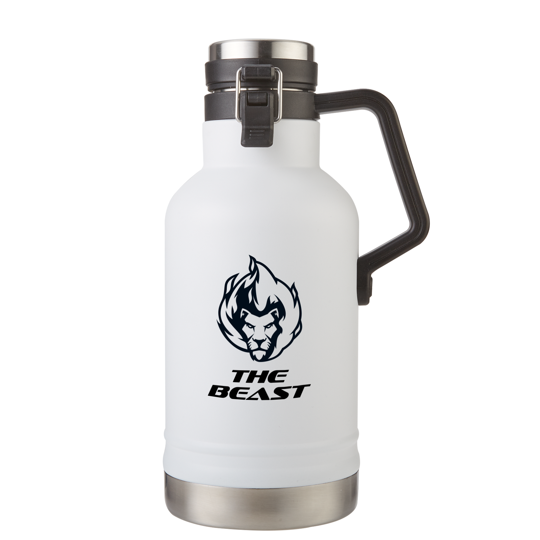 64 Oz. "The Beast" Double Wall Stainless Steel Growler 4