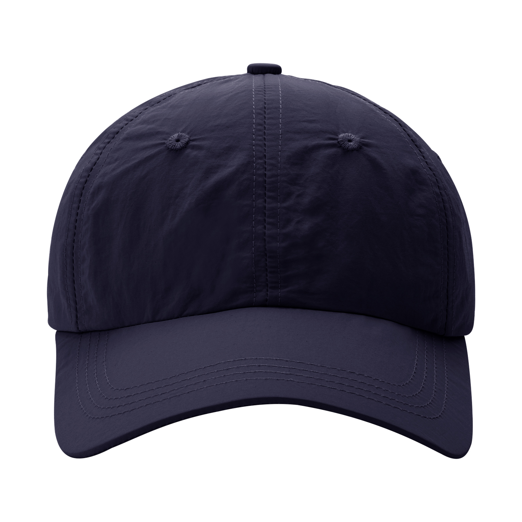 Six-Panel Polyester Quick-Drying Embroidery Baseball Caps With Metal Closure 6