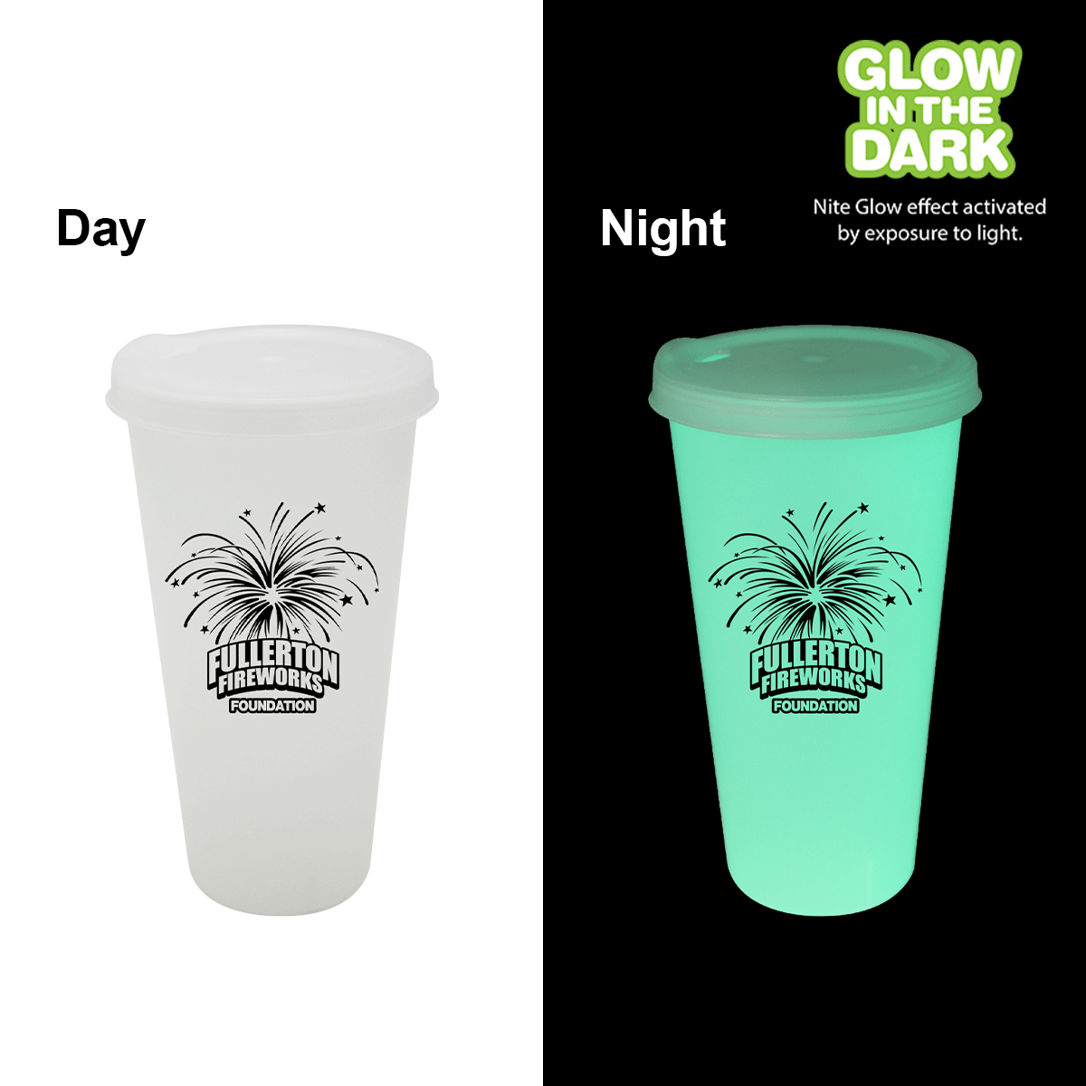 Nite Glow 26 oz. Tumbler with Lid 19